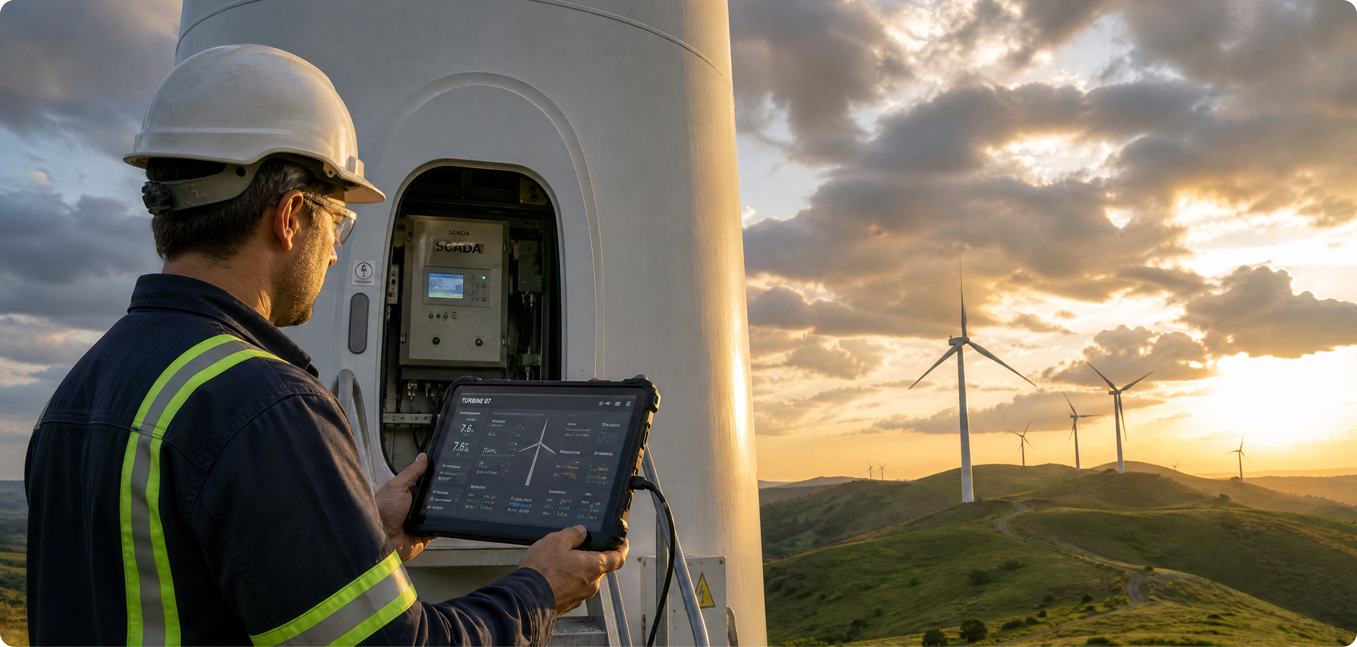 Energy and utilities operations visual